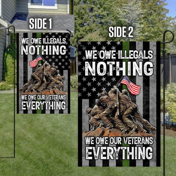 Veteran. The Green Line Flag PVC260516