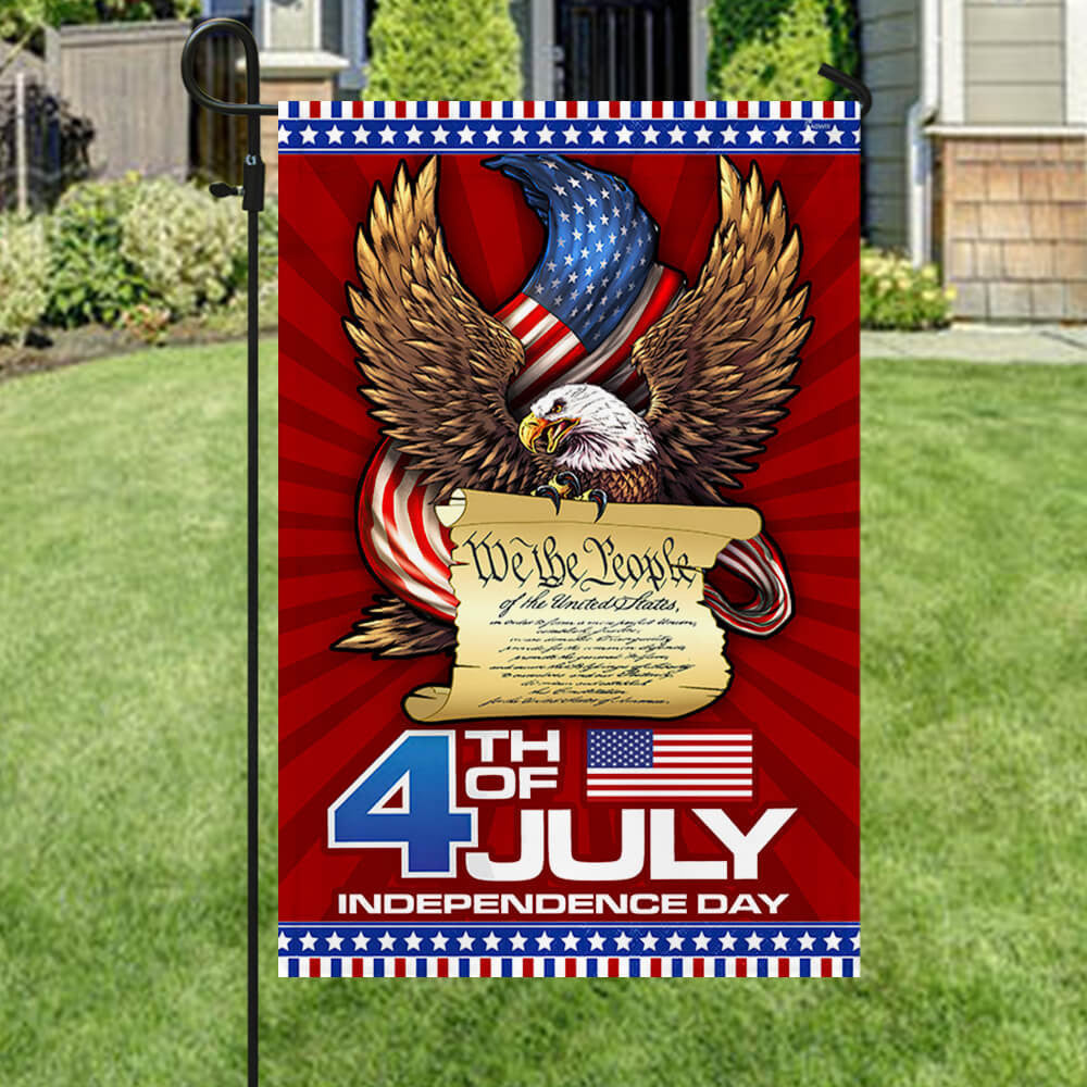 America Patriot Flag Congress July 4th PVC100614