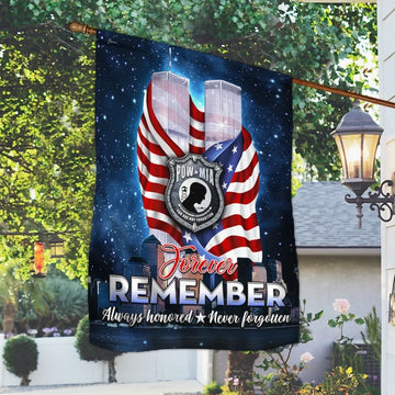Premium 911 Patriot Day POW/MIA Flag PVC130718