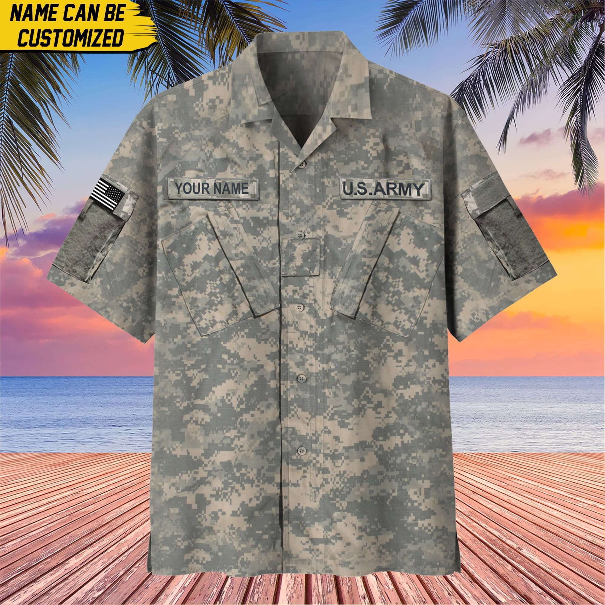 Premium Personalized US Veterans Hawaii Shirt PVC230501
