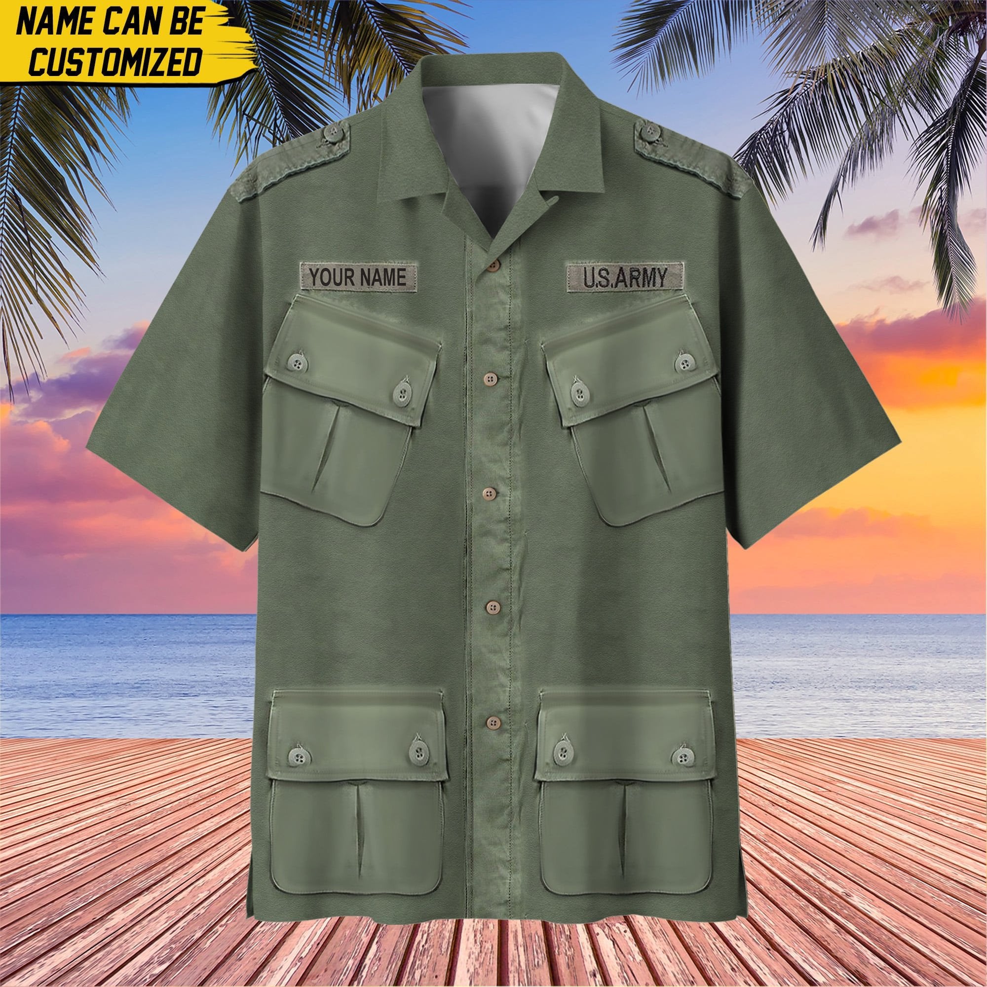 Premium Personalized US Veterans Hawaii Shirt PVC230501