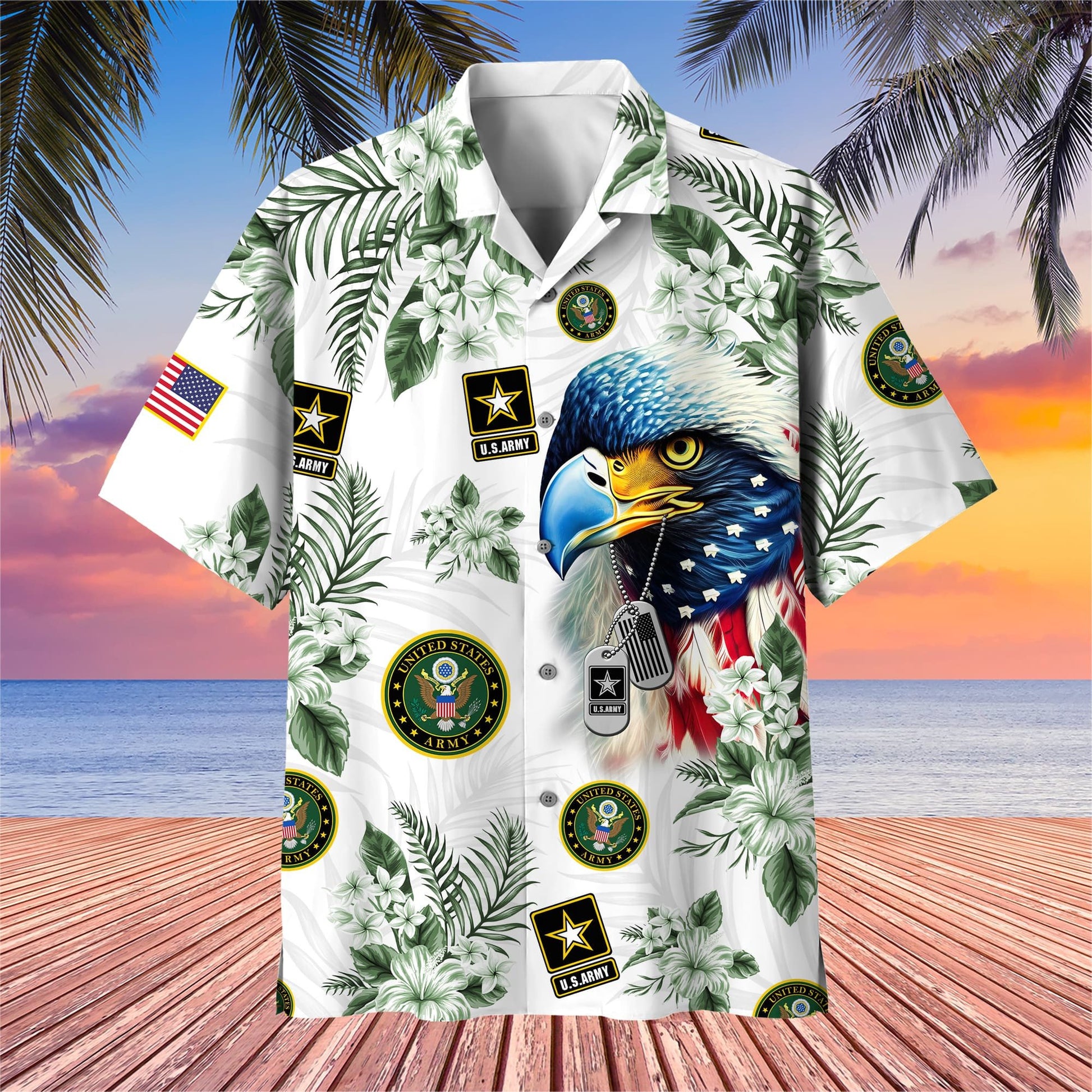 Unique Proudly Served US Veterans Hawaii Shirt NPVC010601