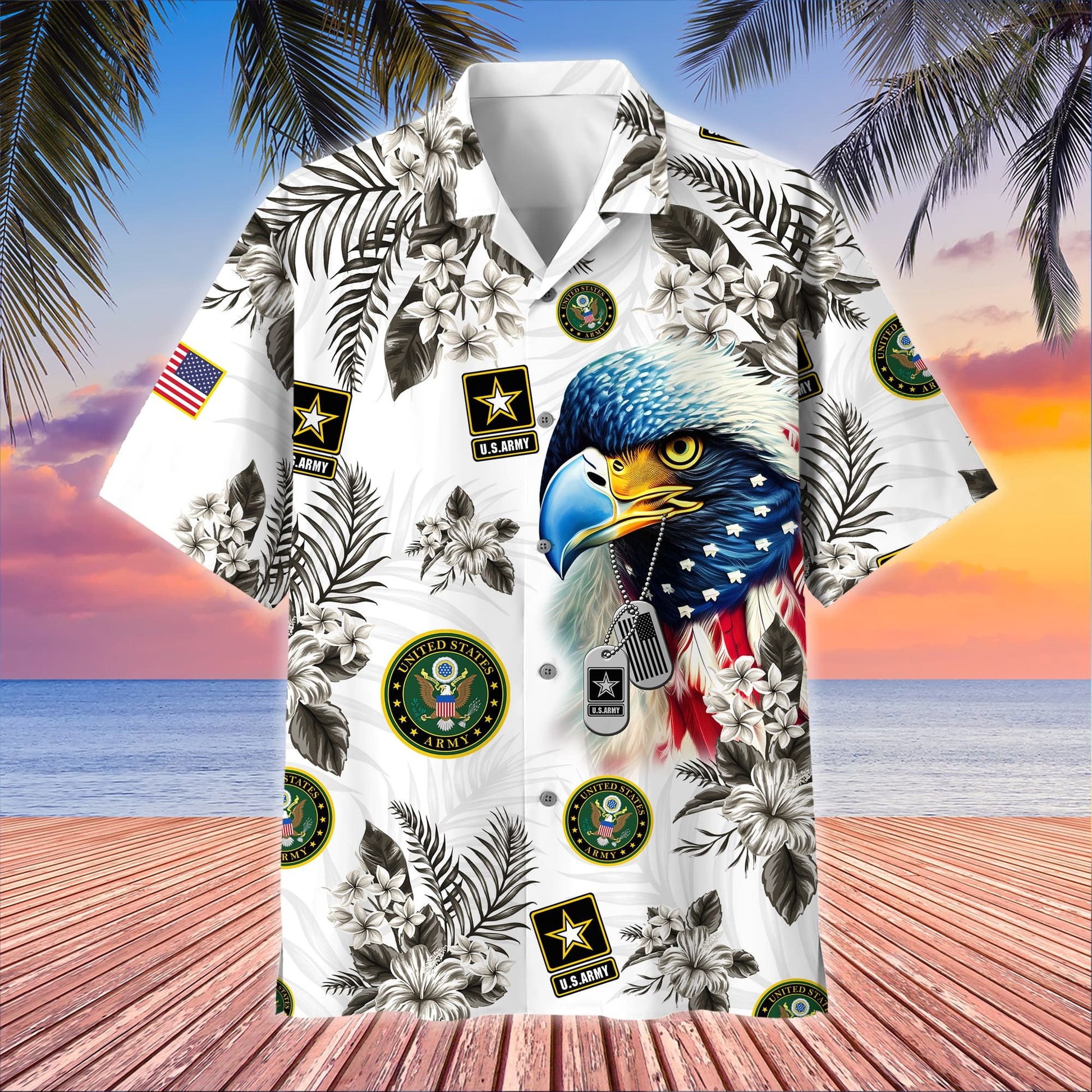 Unique Proudly Served US Veterans Hawaii Shirt NPVC010601