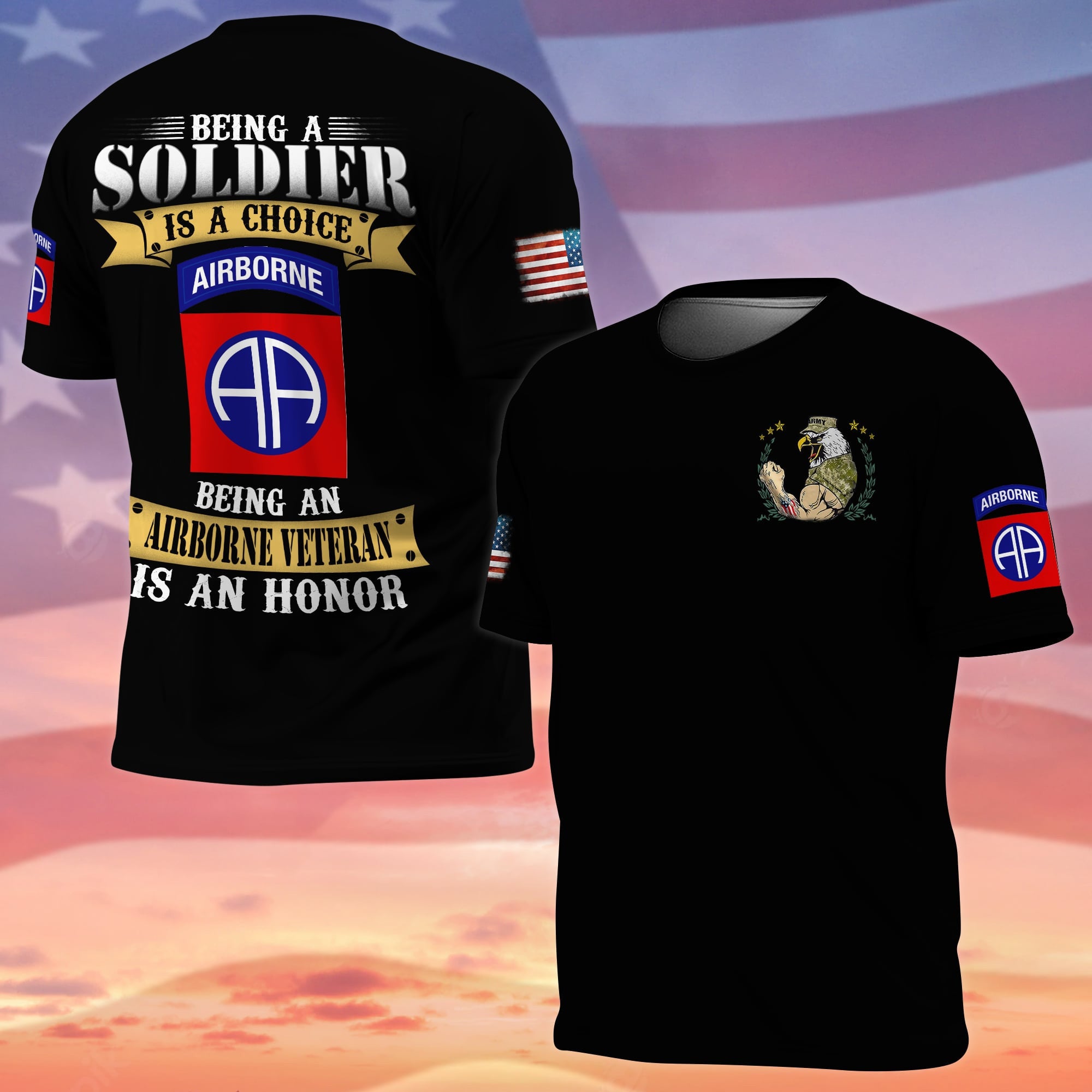 Premium 82nd Airborne T-Shirt NPVC070710