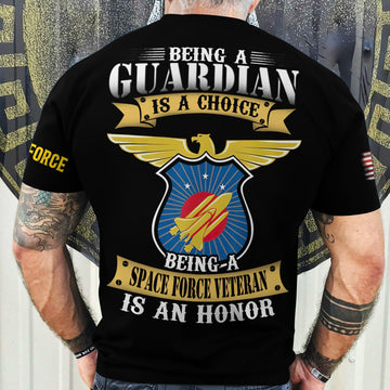 Premium 82nd Airborne US Space Force Cadet T-Shirt NPVC070711