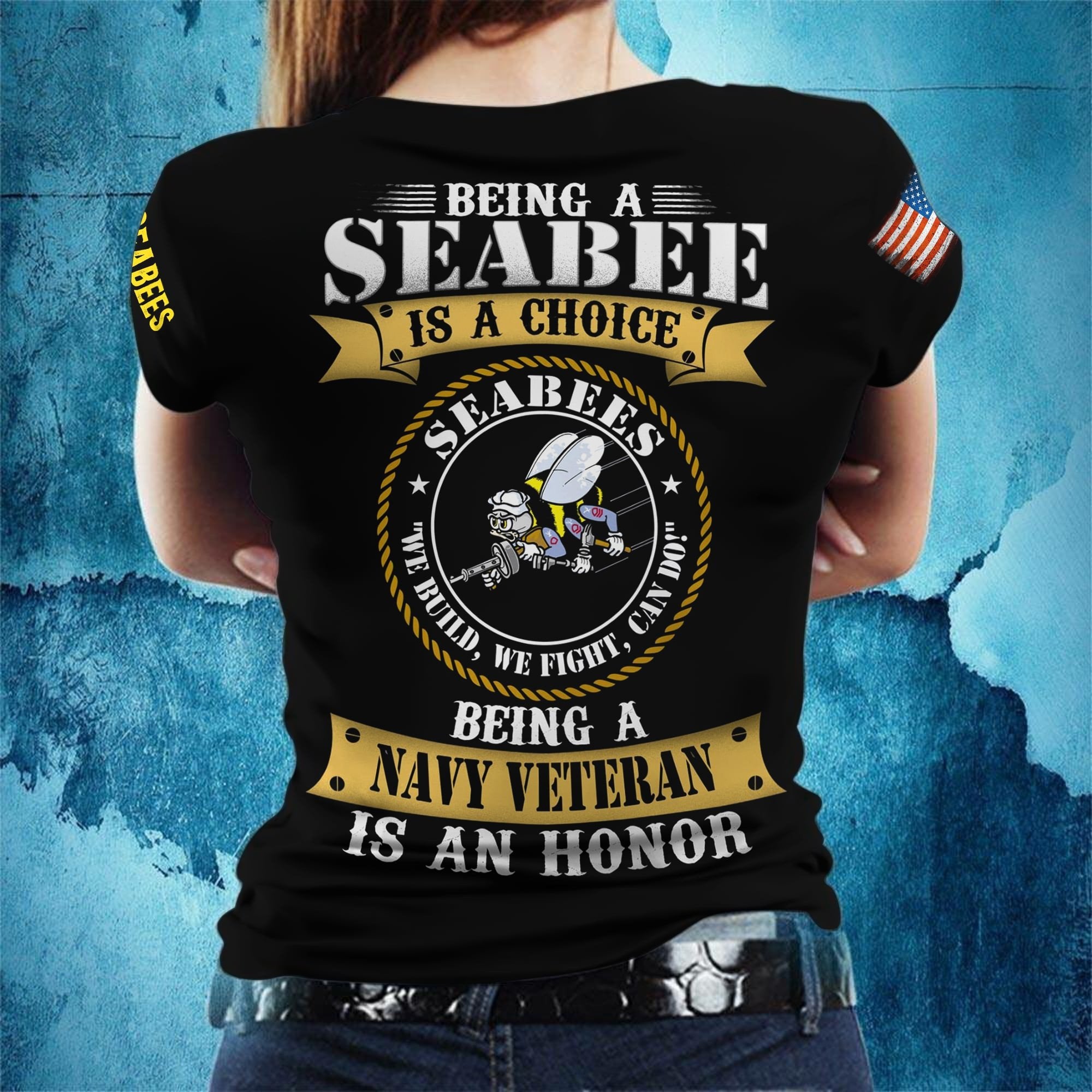 Premium United States Female Veteran T-Shirt APVC190710