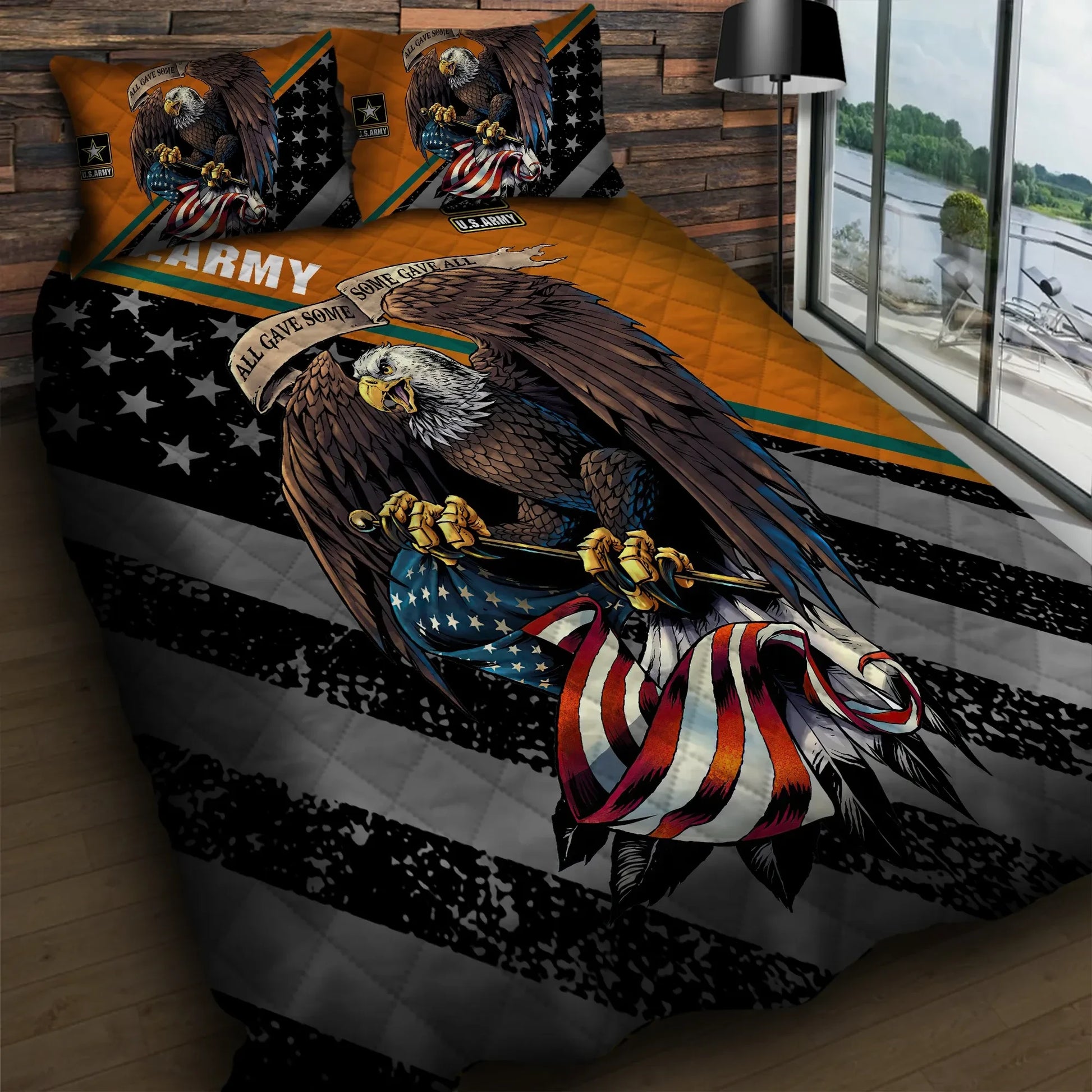 Premium Unique Veteran Bedding Set Ultra Soft TVN160403MH