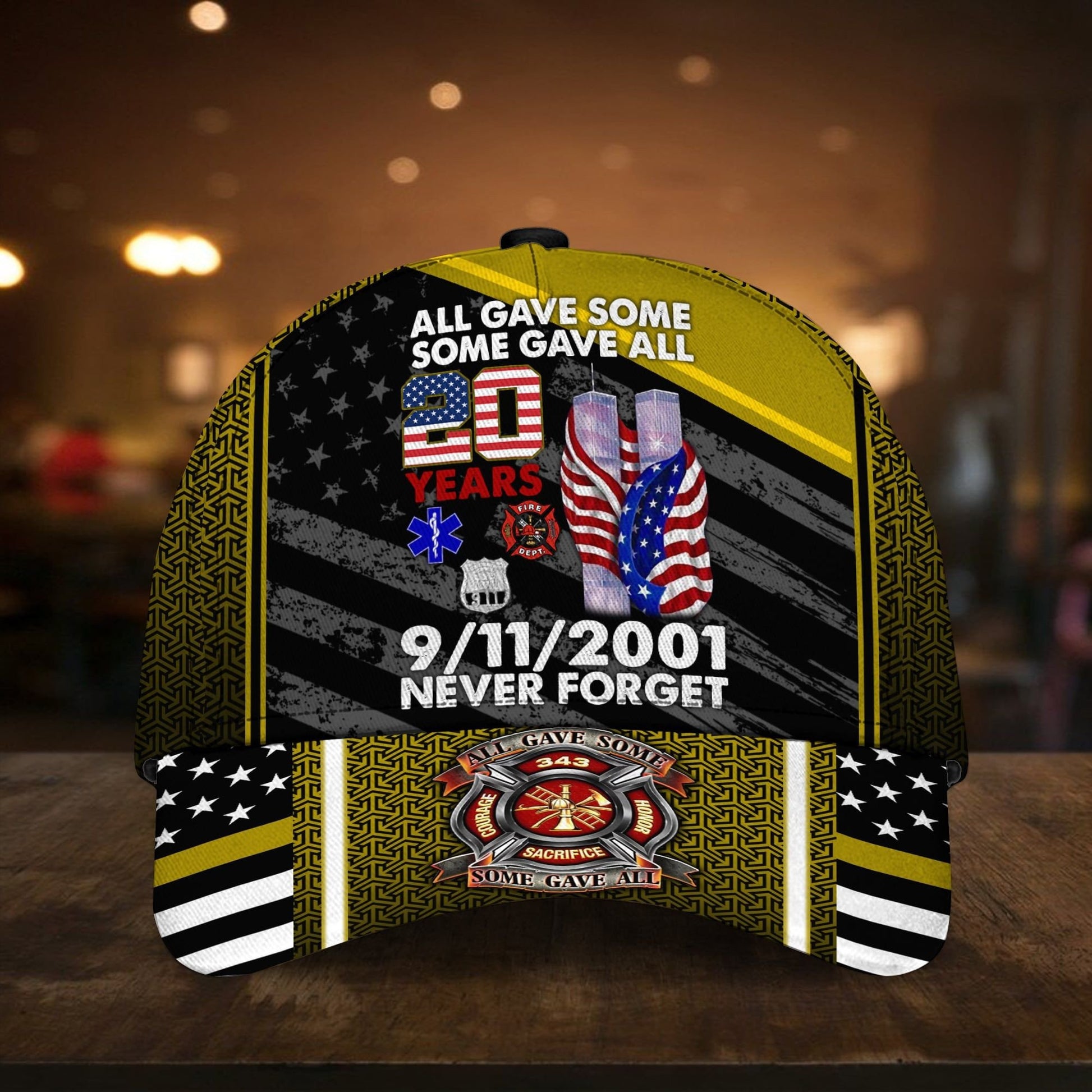 Unique Multicolor America Patriot Day Cap TVN270804