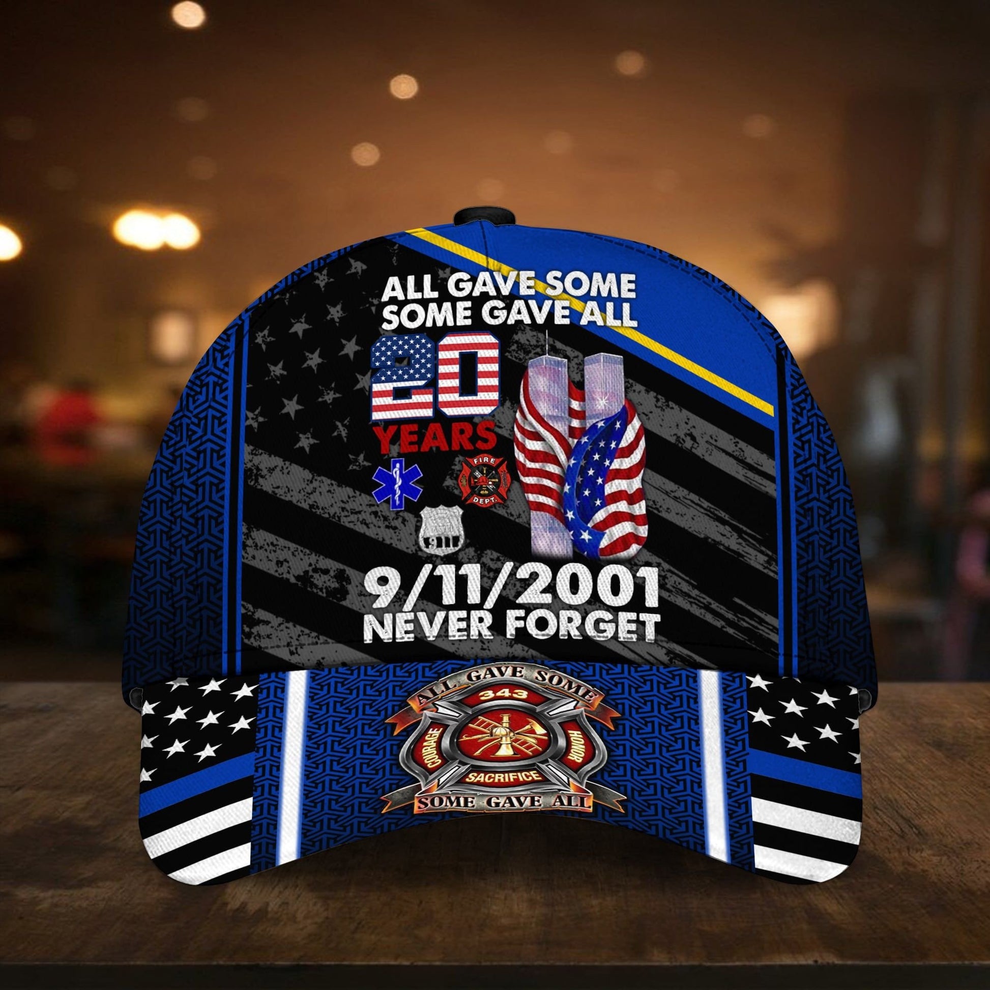 Unique Multicolor America Patriot Day Cap TVN270804