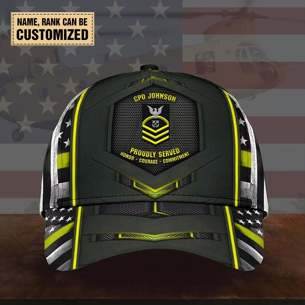 Unique Pesonalized Name, Rank Custom American Army Cap TVN131007