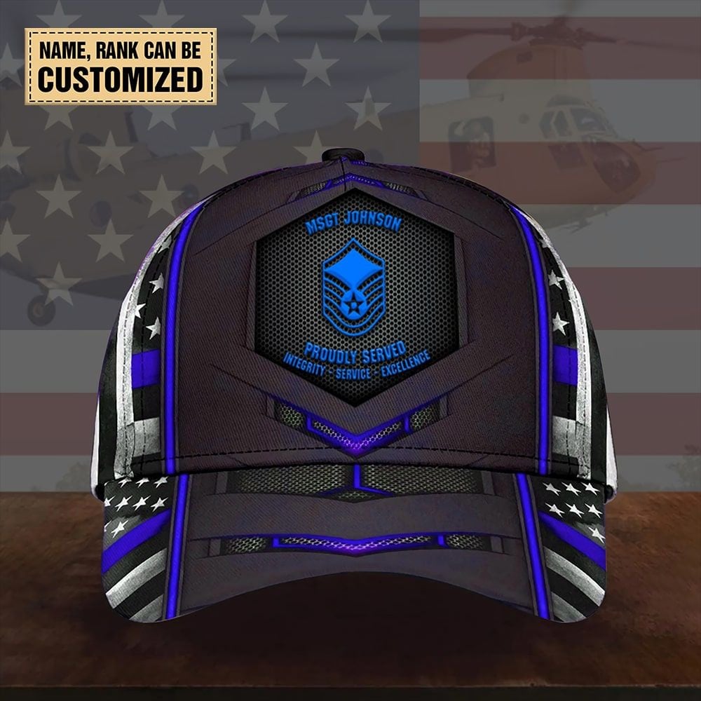 Unique Pesonalized Name, Rank Custom American Army Cap TVN131007