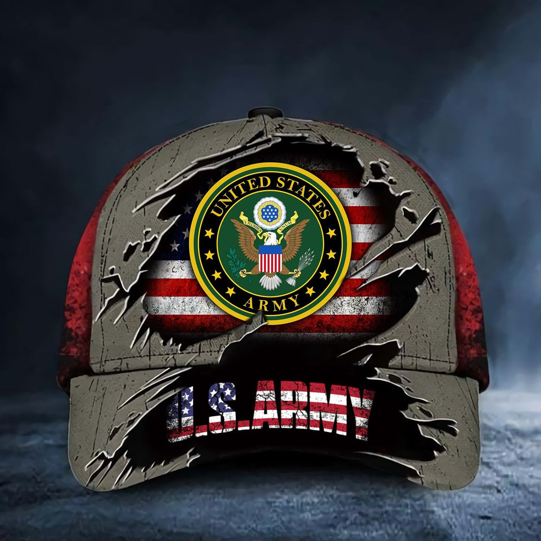 Premium Veteran U.S Army 3D Cap PVC131002