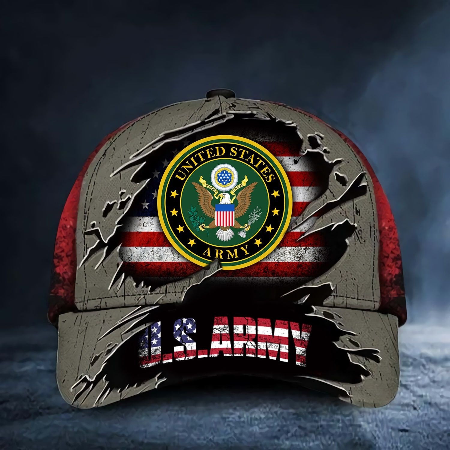 Premium Veteran U.S Army 3D Cap PVC131002