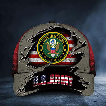 Premium Veteran U.S Army 3D Cap PVC131002