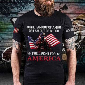 Unique Until I Out Of Amo Or Blood T-shirt TVN211006