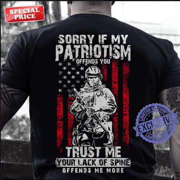 Premium America Veteran Patriostrism T-Shirt NVT241001