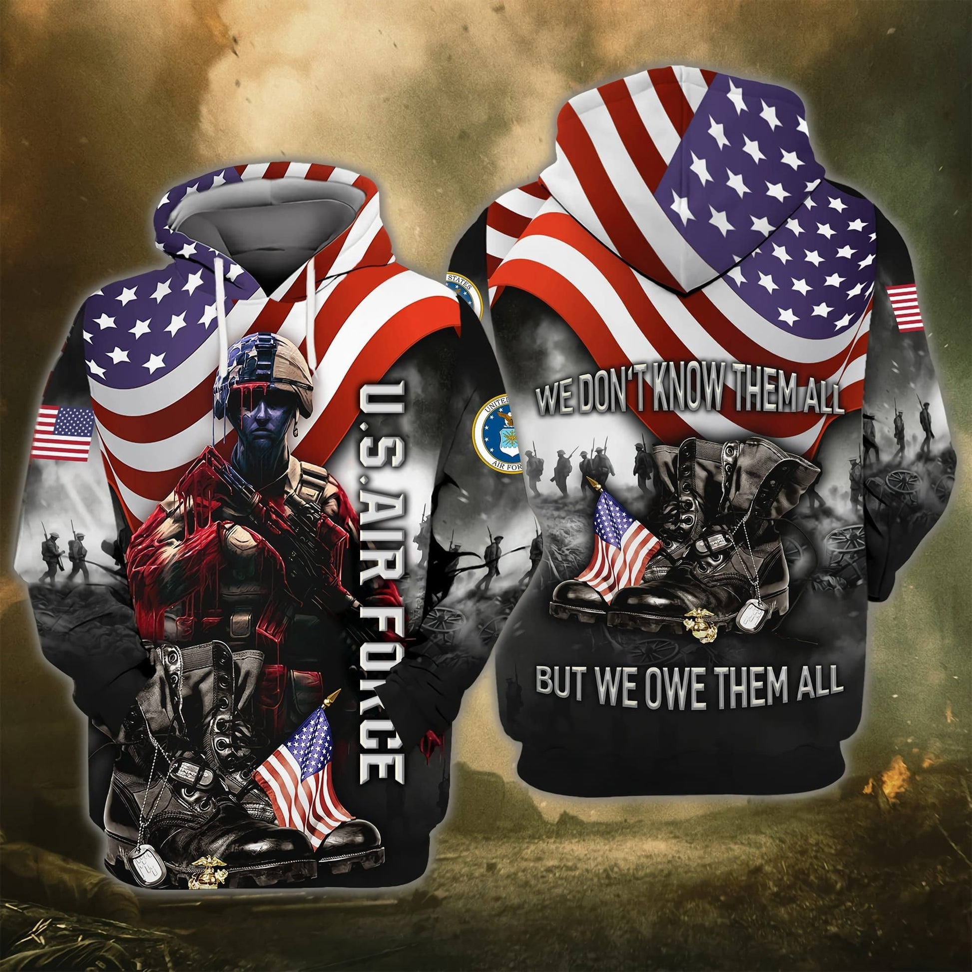 Unique We Owe Them All Hoodie TVN211001