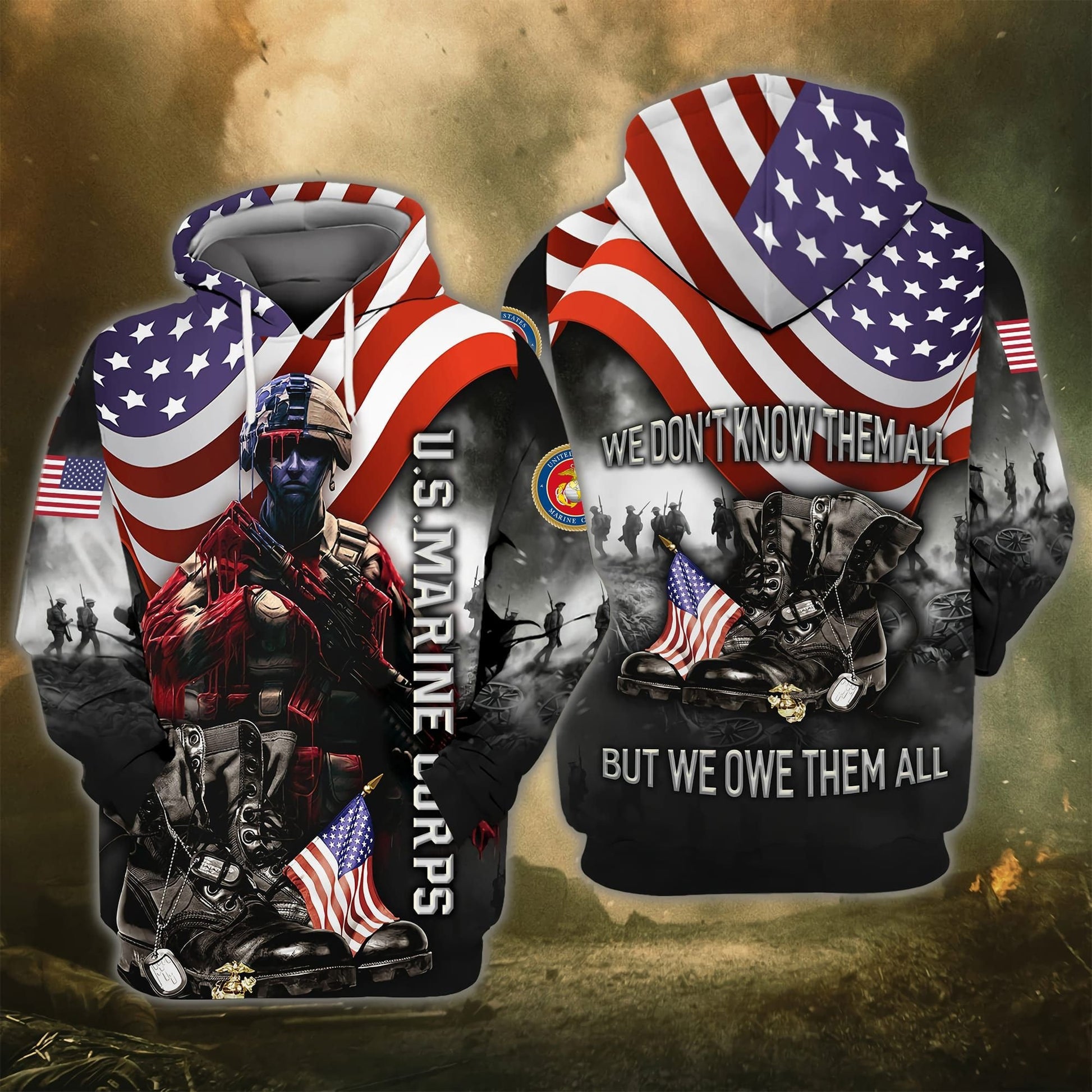 Unique We Owe Them All Hoodie TVN211001