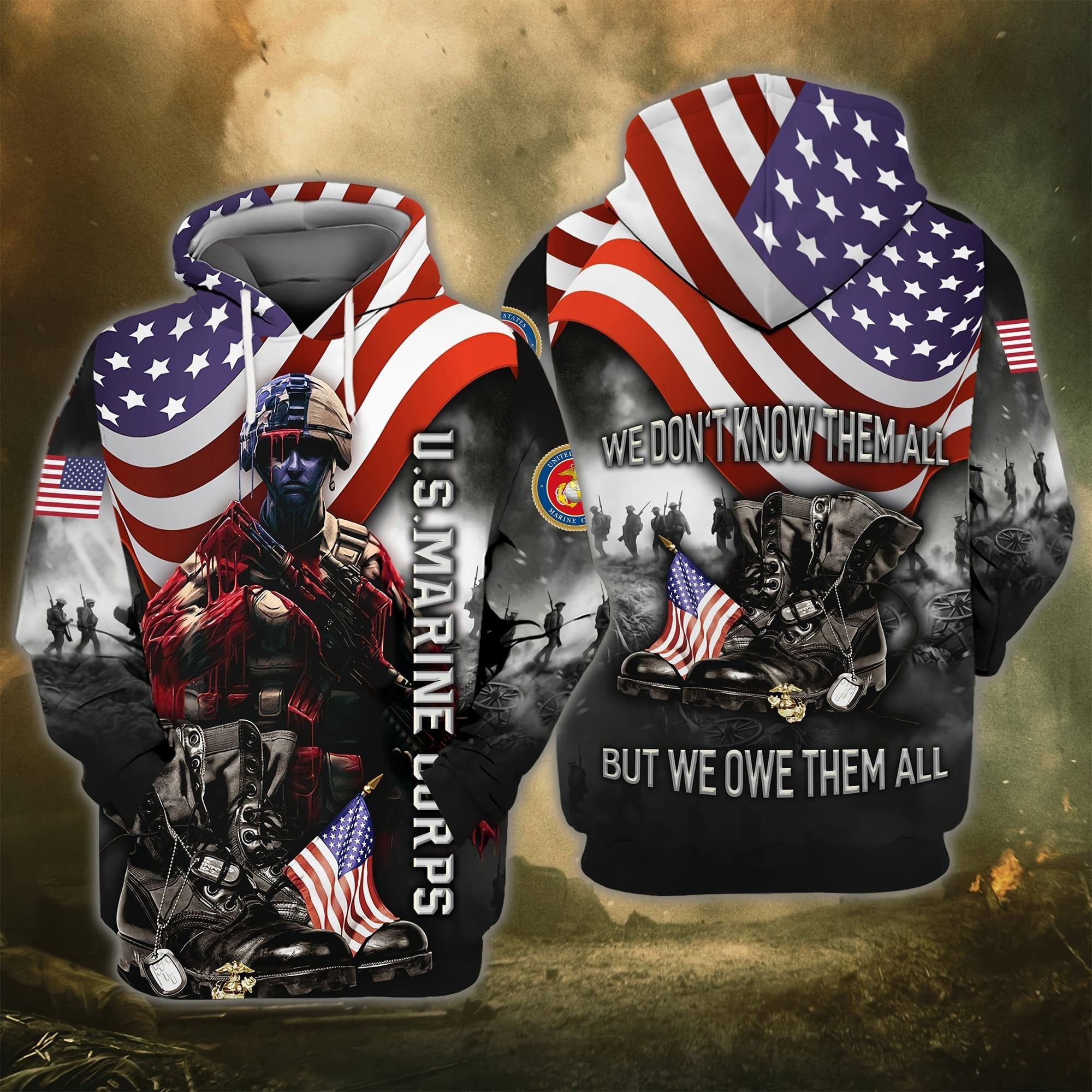 Unique We Owe Them All Hoodie TVN211001