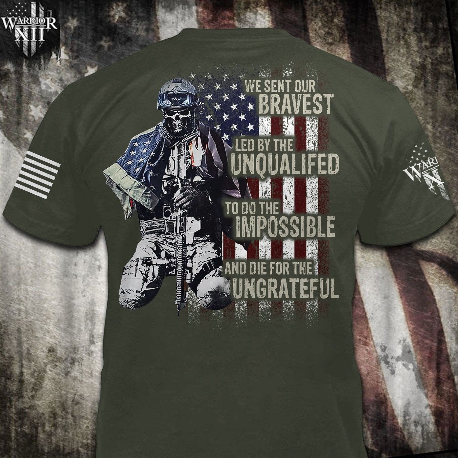 Multicolor My Time Is Not Over Veteran Best Choice T-shirt PVC040901