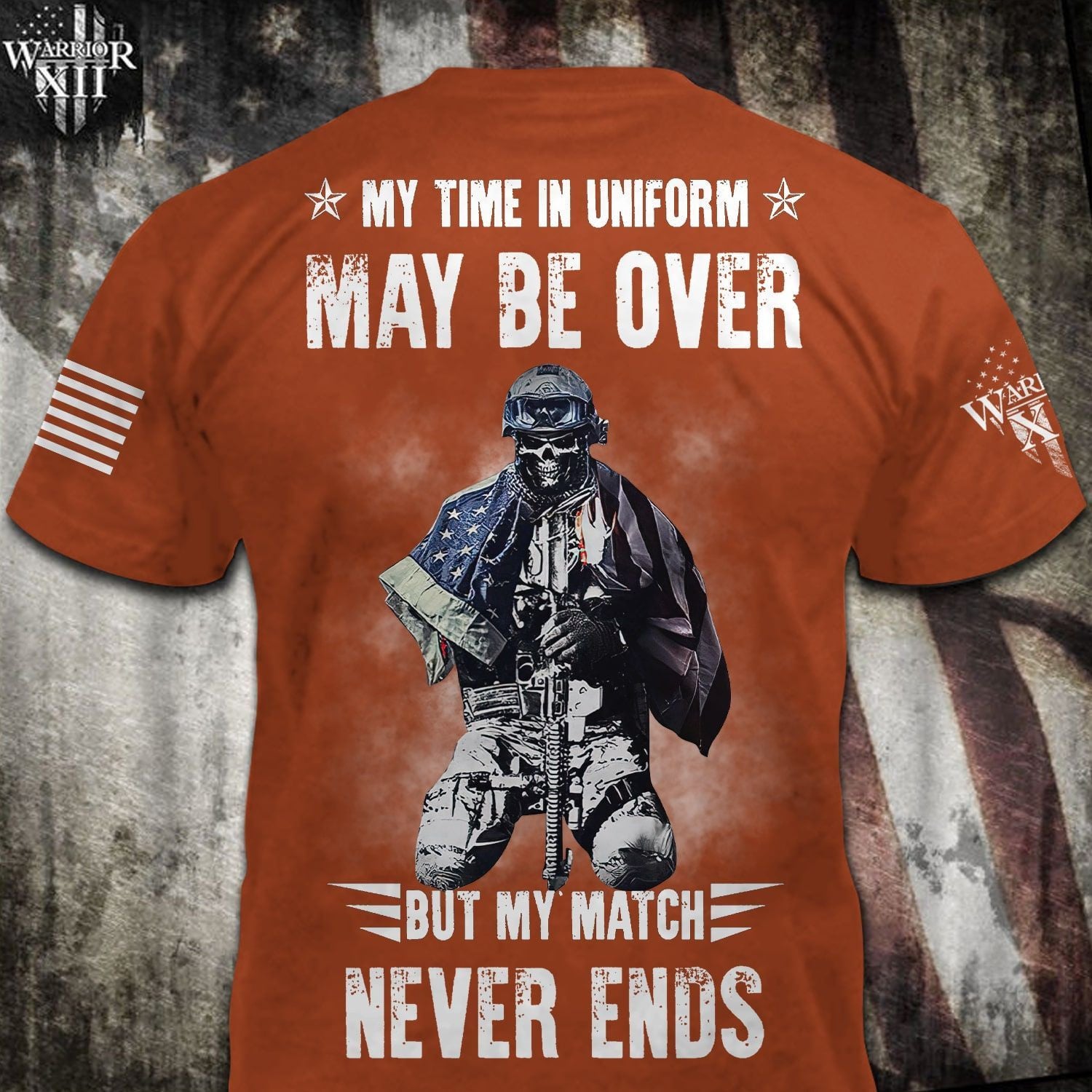 Unique Premium Veteran T-shirt PVC030902