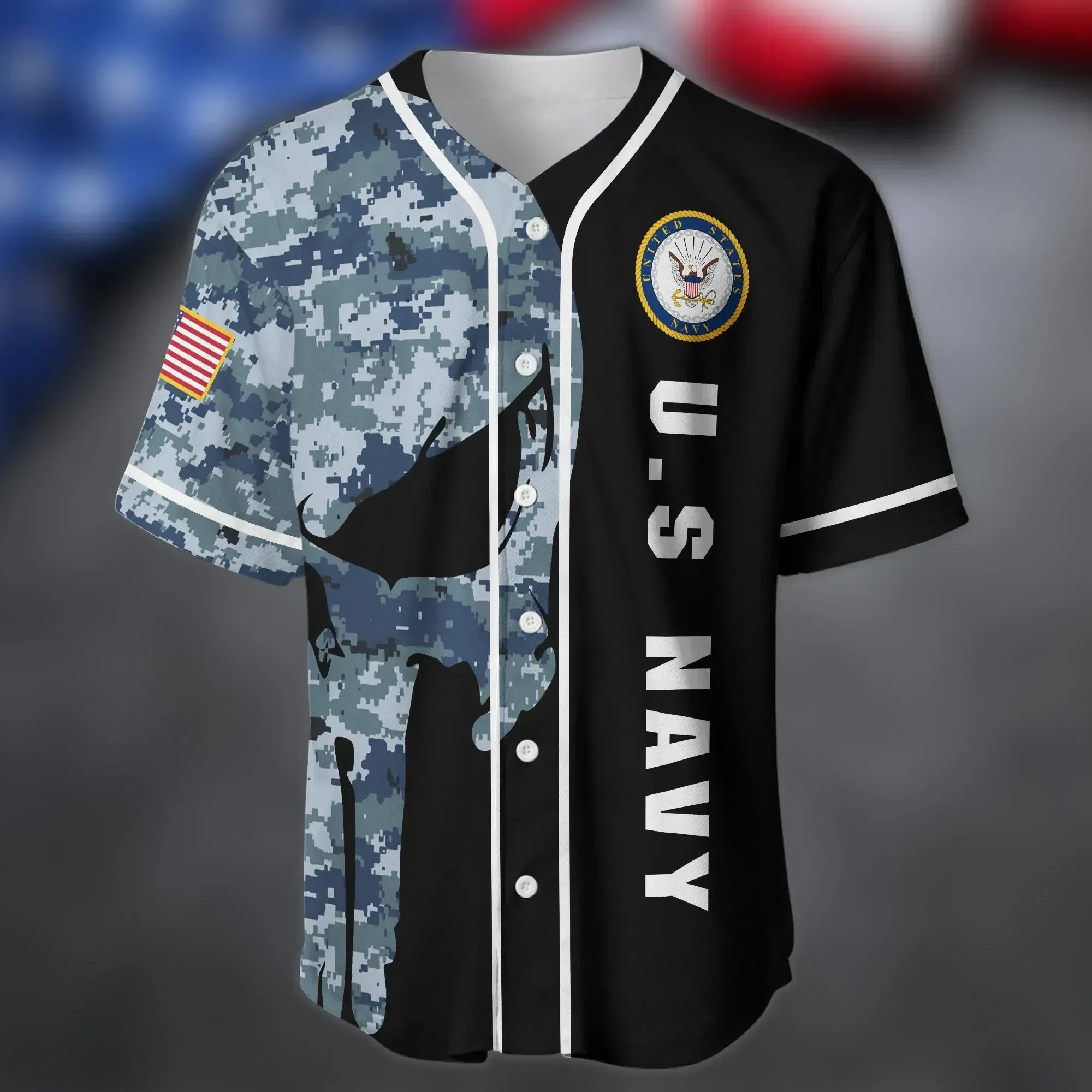 Premium Unique Veteran Baseball Jersey Ultra Soft VDT10019MD