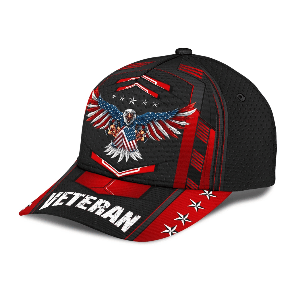 Veteran Eagle Classic Cap 3D
