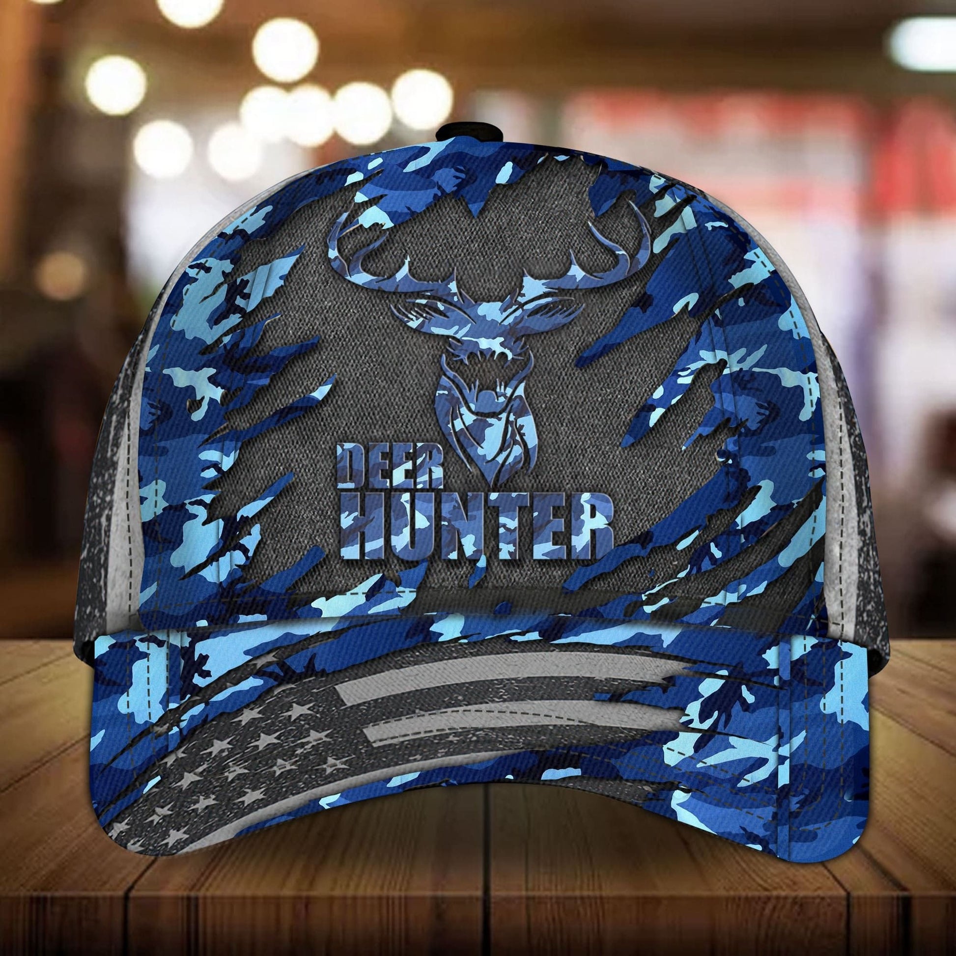 Premium Deer Hunting Cap Veteran Camo