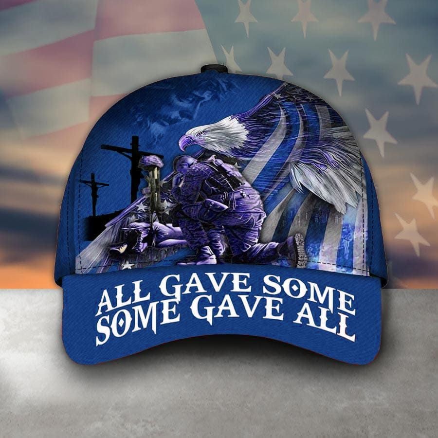 Veteran Classic Jesus Eagle Cap 3D