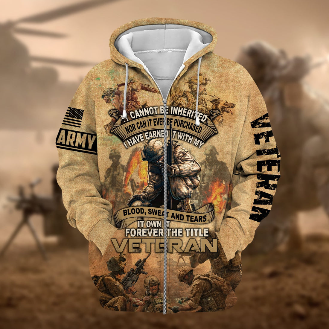 Forever Title Veteran Hoodie TVN031106