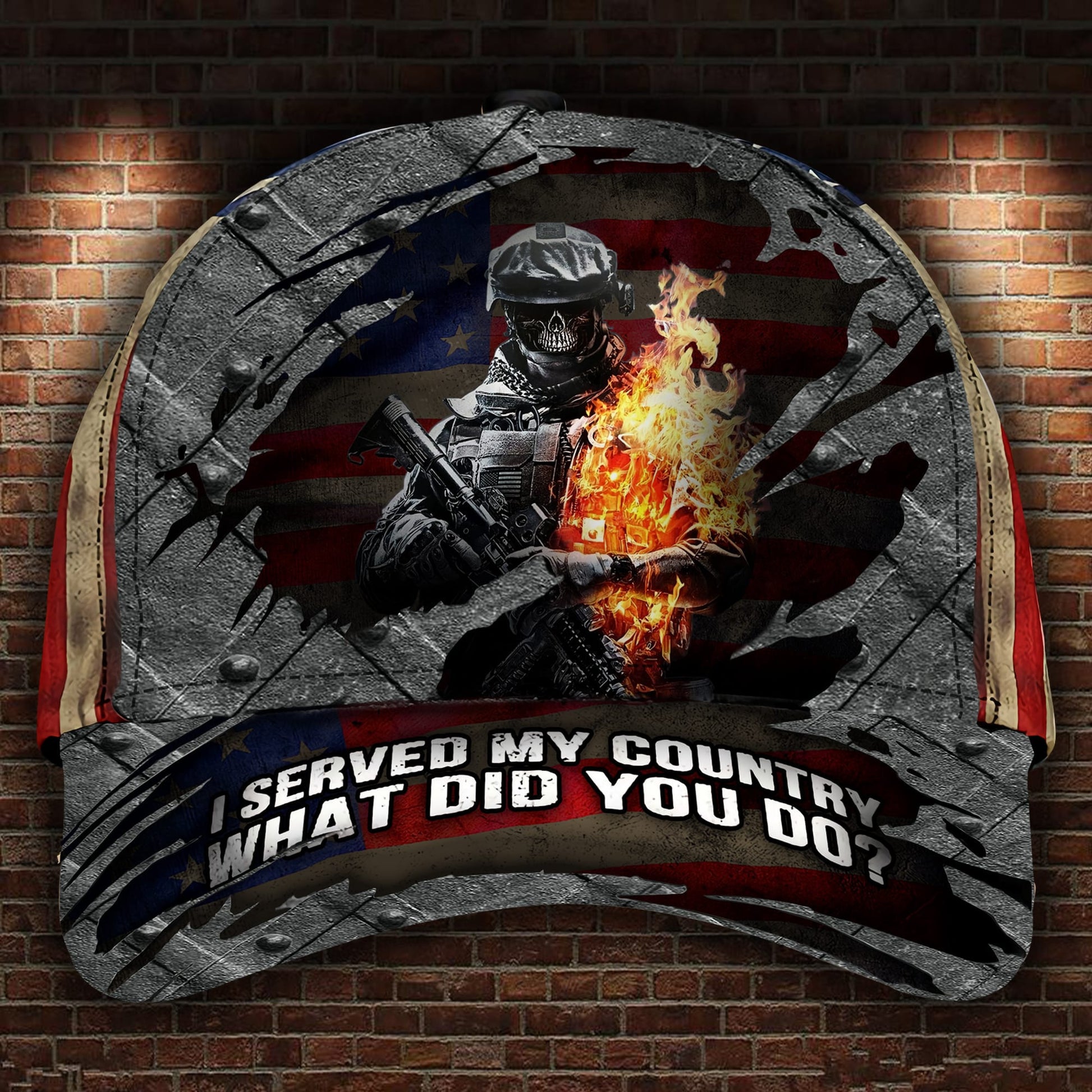 Unique What Did You Do Veteran Cap TVN041107