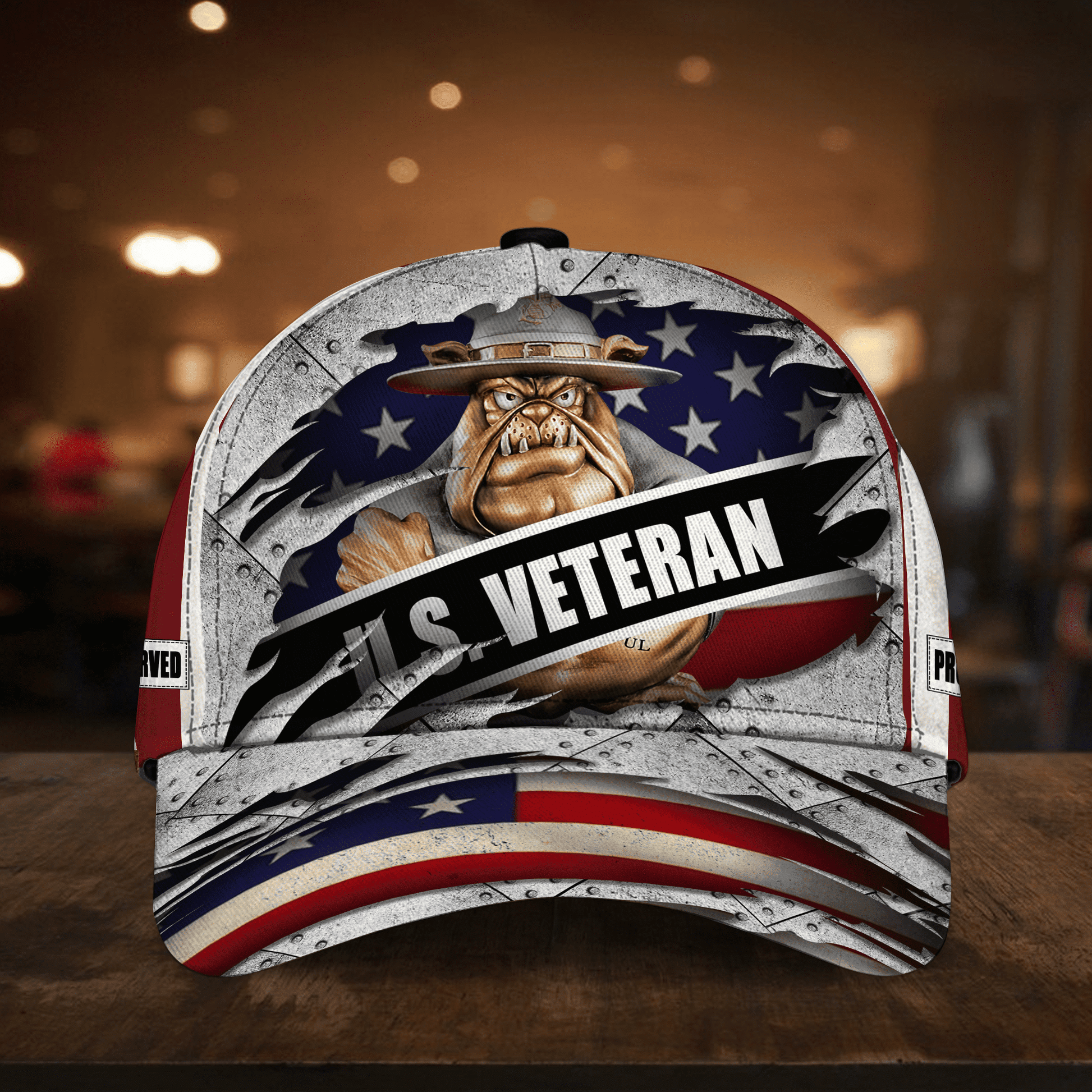 Premium Multiple US Military Services Veteran Cap NVT301001