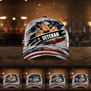 Premium Multiple US Military Services Veteran Cap NVT301001