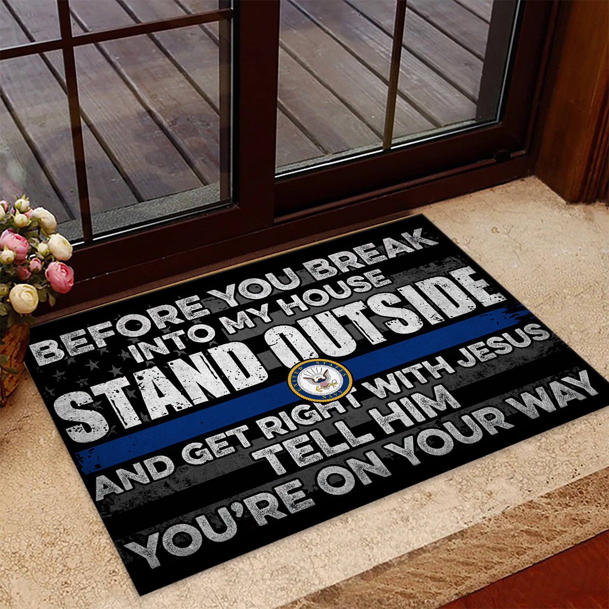 Premium Unique U.S Veteran Door Mat Ultra Soft NDT120706XX