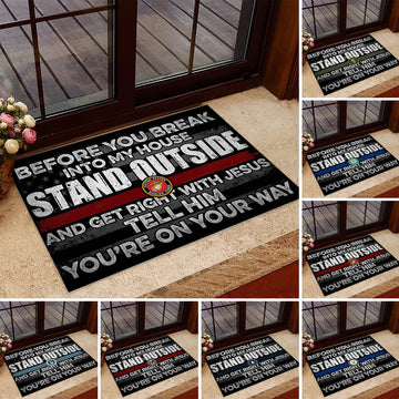Premium Unique U.S Veteran Door Mat Ultra Soft NDT120706XX
