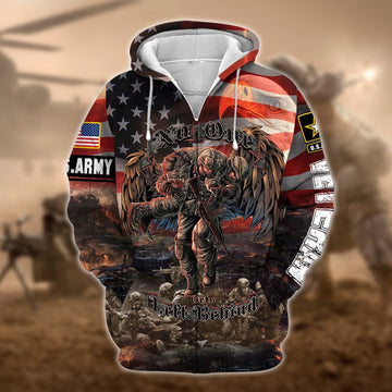 Premium U.S. Army Veteran Zip Hoodie PVC301201