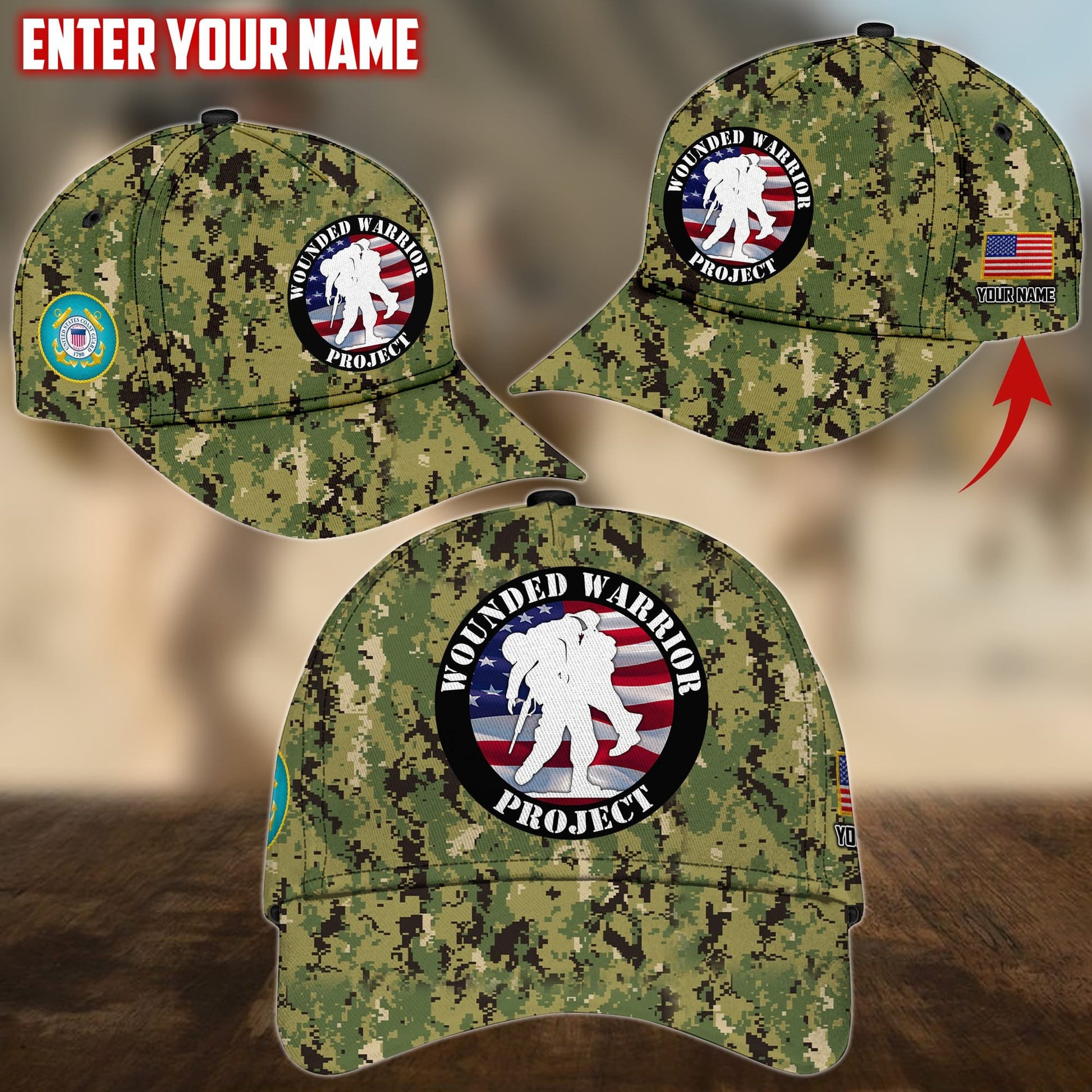 Unique Wounded Warrior Project Cap TVN120101