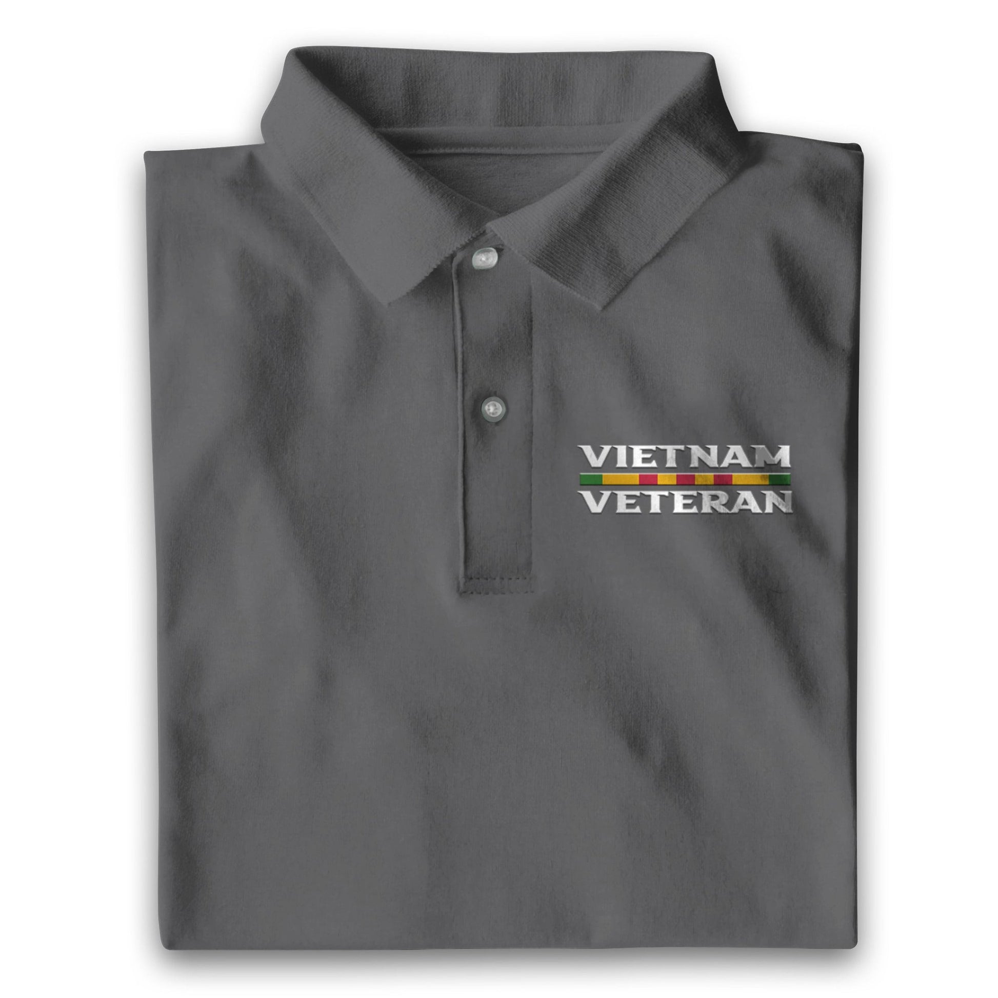 Multicolor Unique Vietnam Veteran Polo Shirt TVN170101