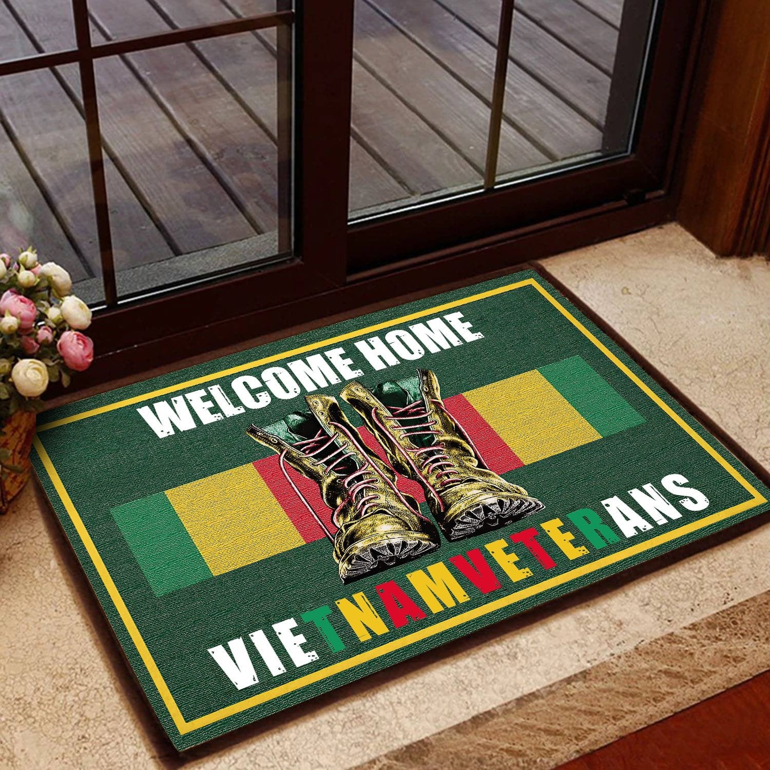 Welcome Home Vietnam Veteran Doormat TVN160104