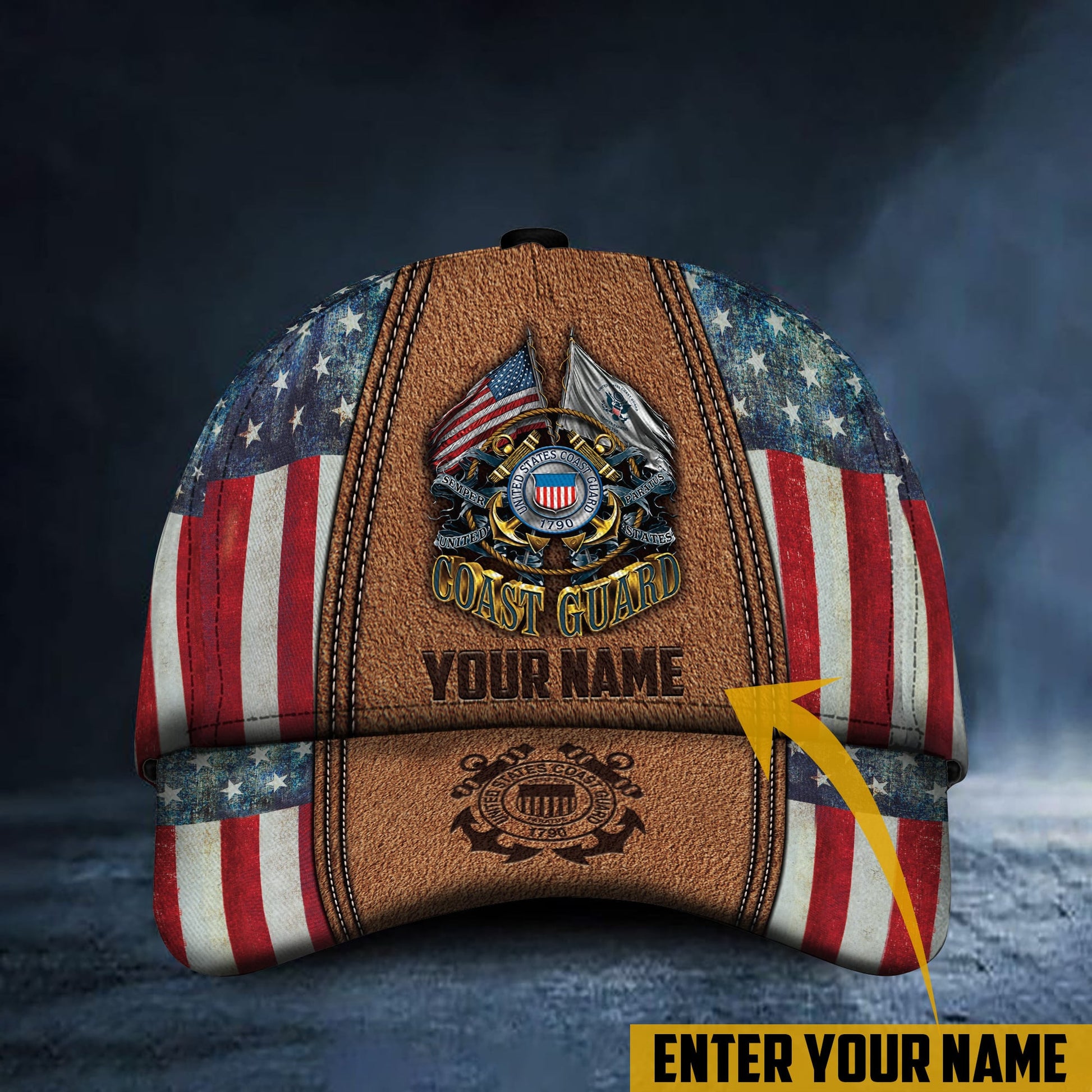 Unique Multiple Service Veteran Personalize 3D Cap TVN180103