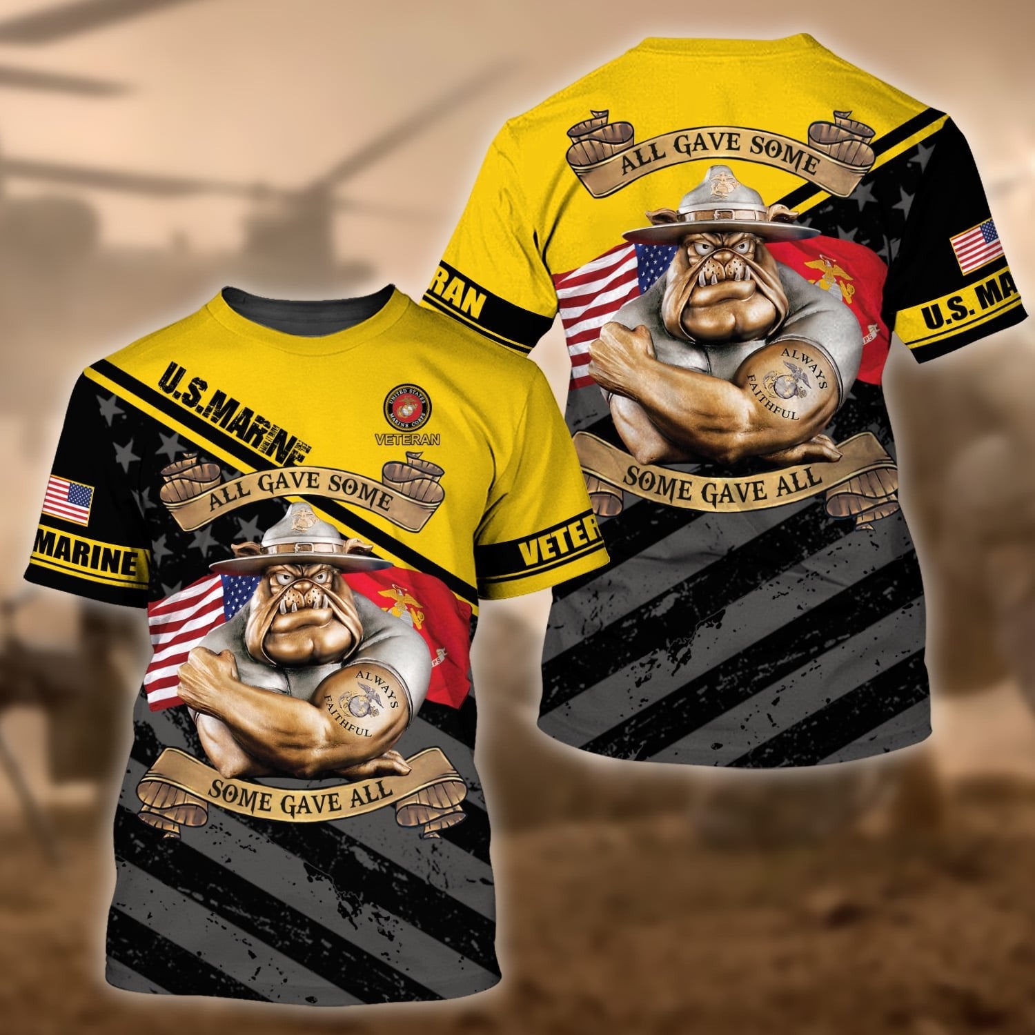 Premium Unique US Multiple Service T-Shirt TVN110202