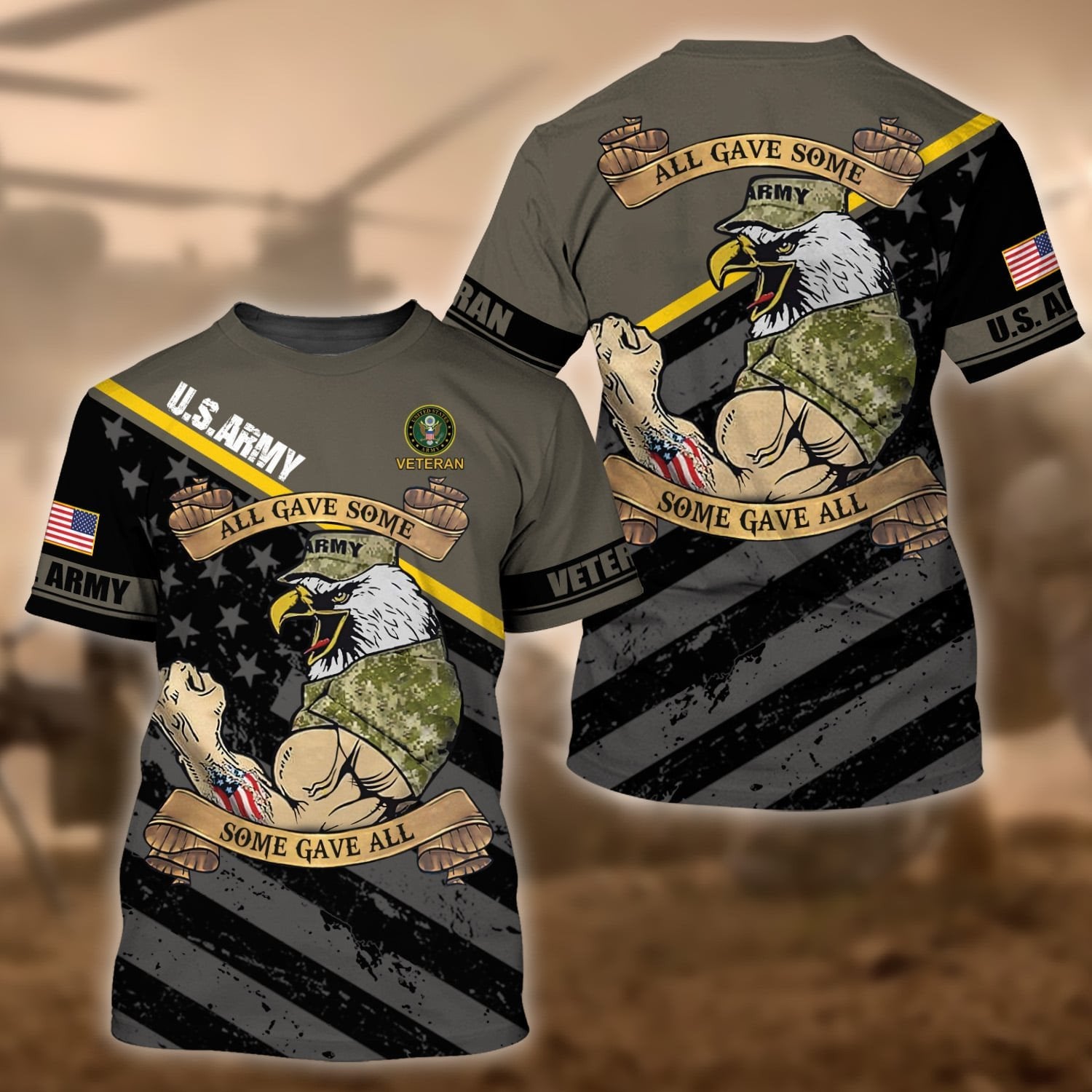 Premium Unique US Multiple Service T-Shirt TVN110202