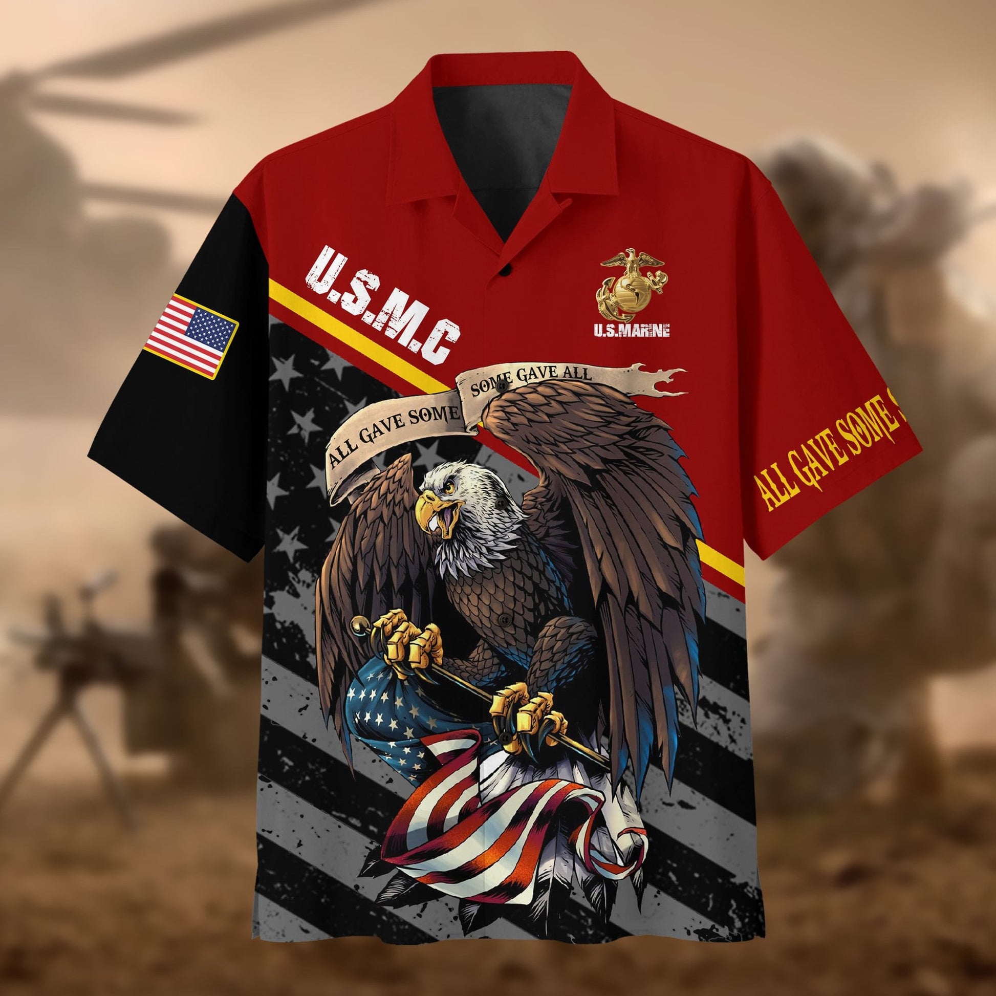 Premium U.S Multiple Service Veteran Hawaii Shirt TVN11020402
