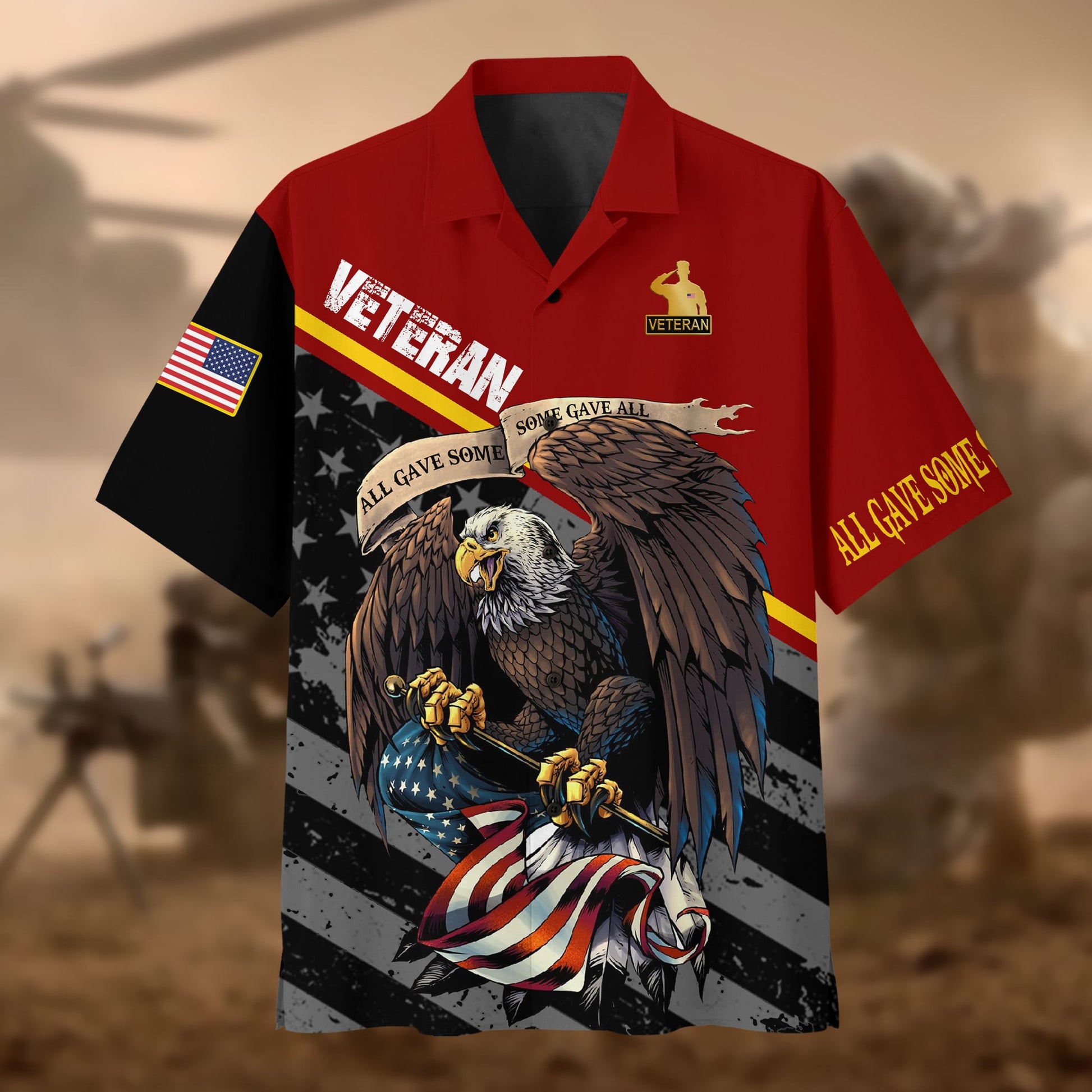 Premium U.S Multiple Service Veteran Hawaii Shirt TVN11020402