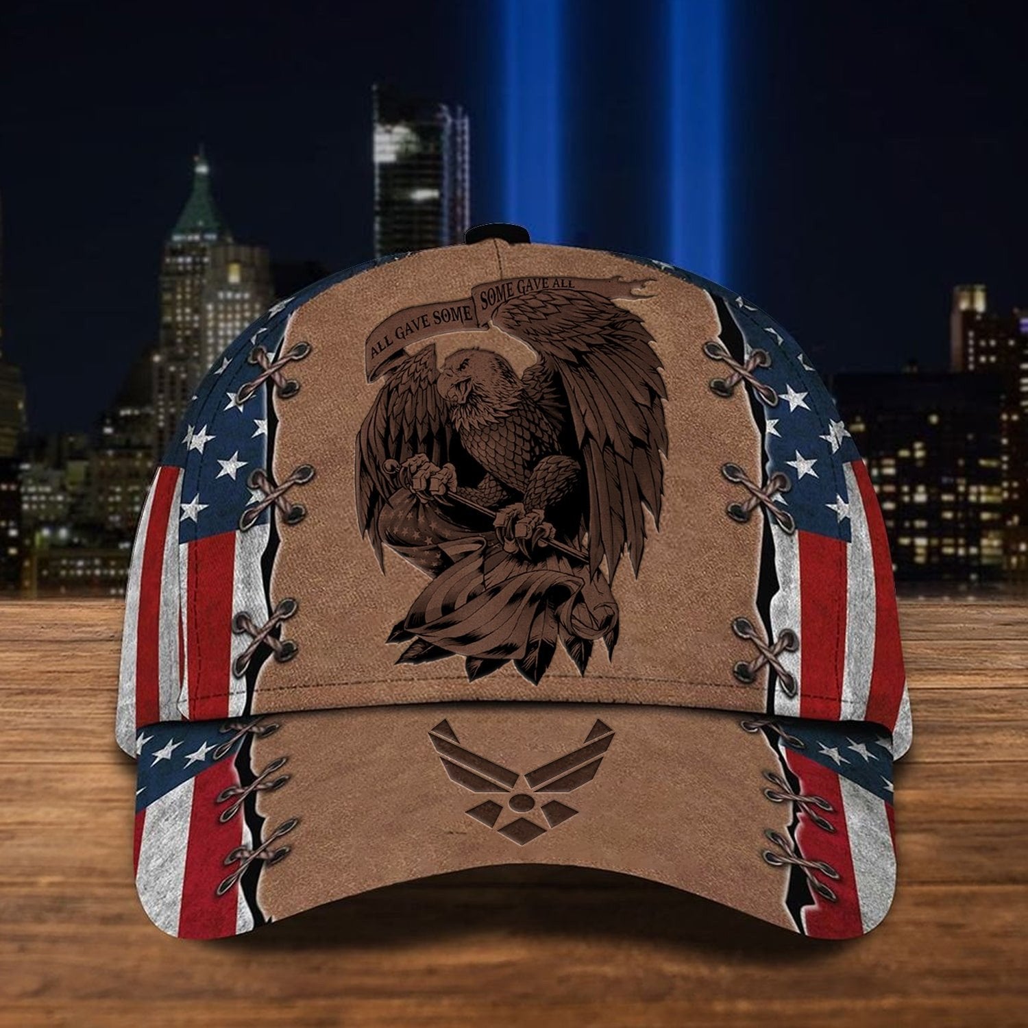 Premium Multiple US Military Services Veteran 3D Cap TVN190202
