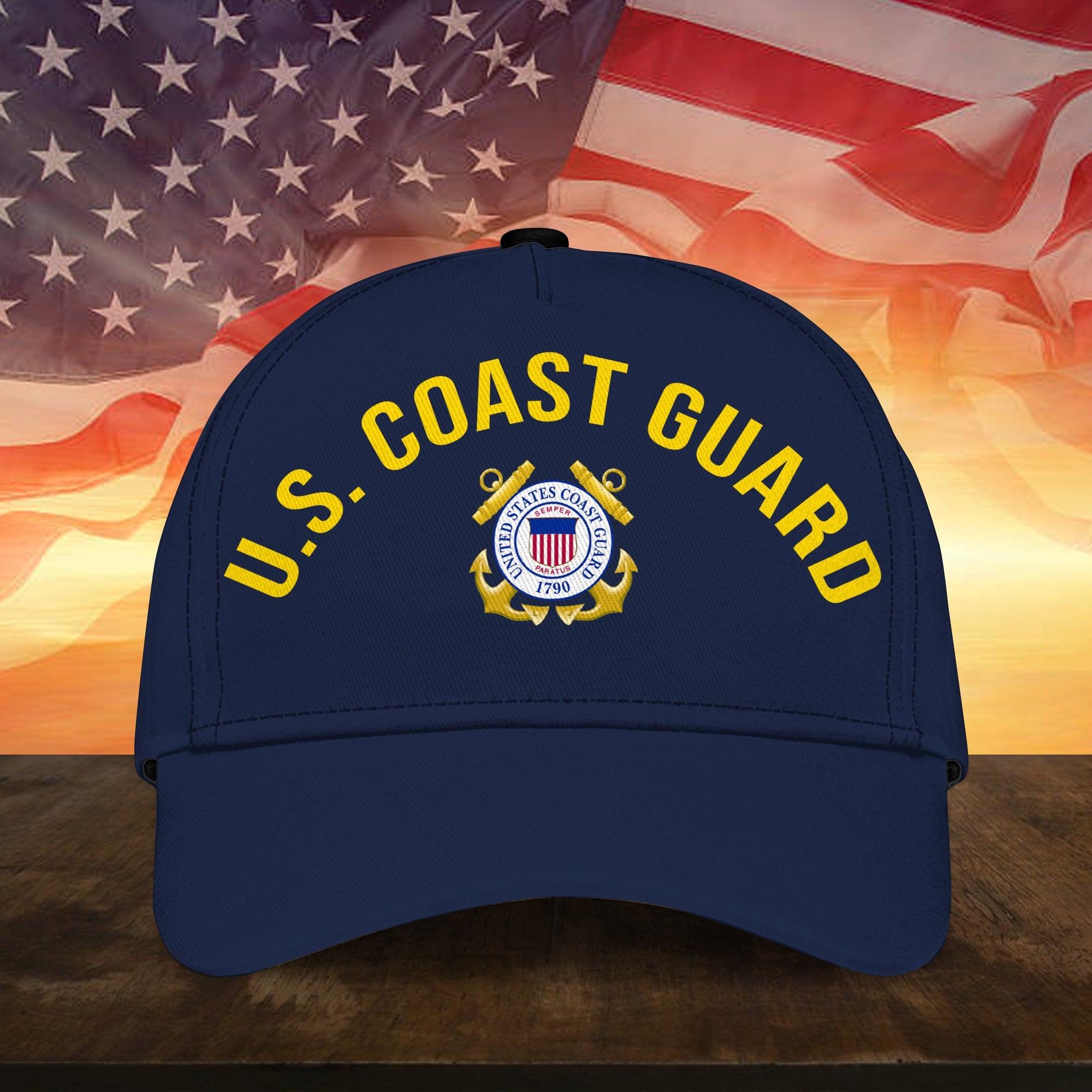 Premium Personalised Multiple US Military Services Veteran 3D Cap PVC170204