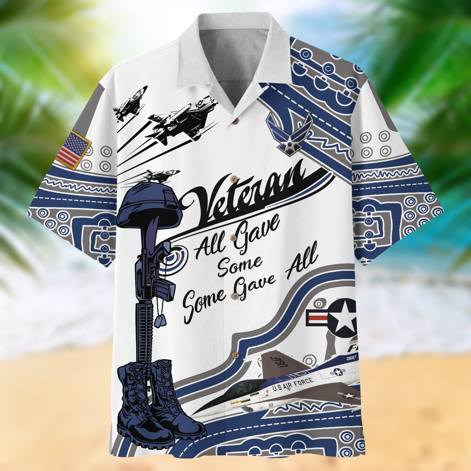 Premium U.S Multiple Service Veteran Hawaii Shirt PVC210202