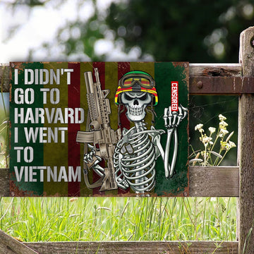 I Went To Vietnam Metal Sign TVN070303