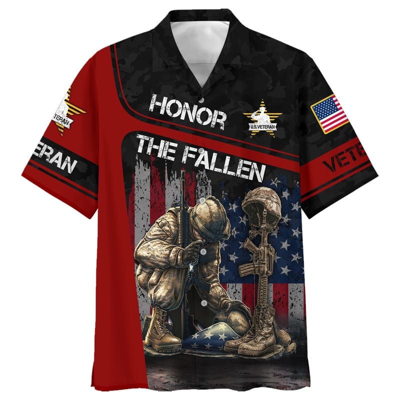 Premium U.S Veteran Hawaii Shirt PVC250407