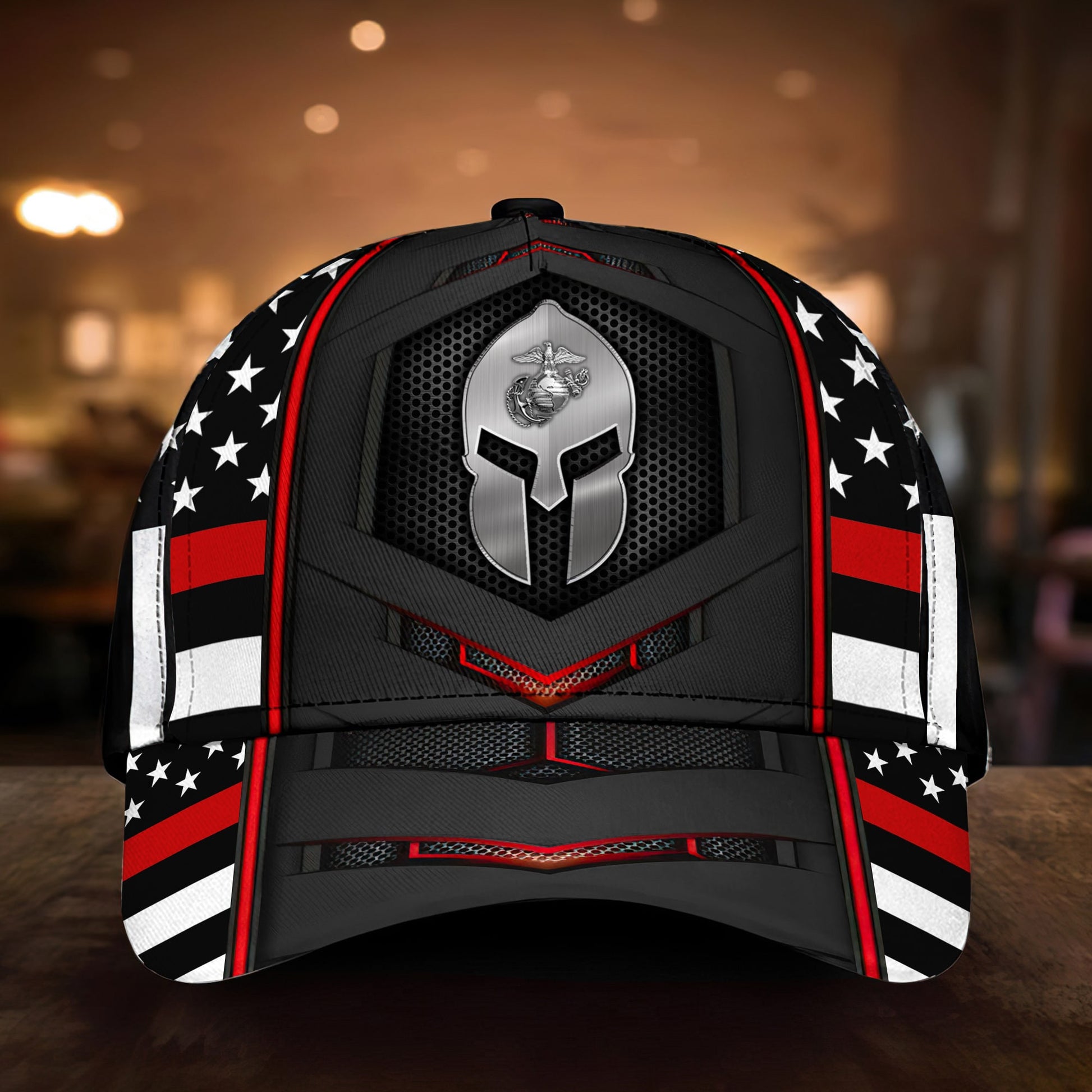 Unique U.S Multiple Service Veteran 3D Cap PVC050302